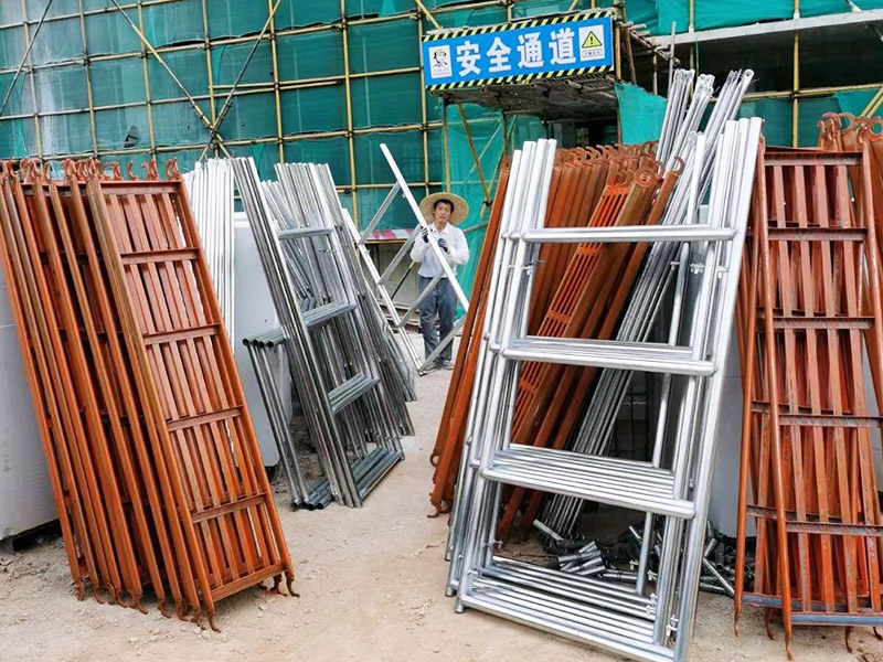 体育馆钢管架搭建工程案例