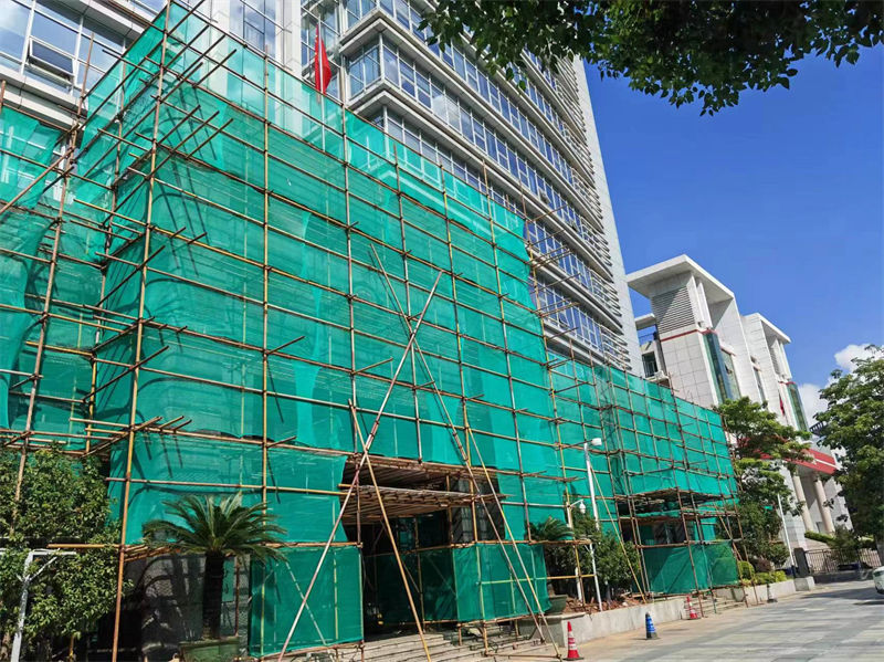 大厦脚手架搭建工程